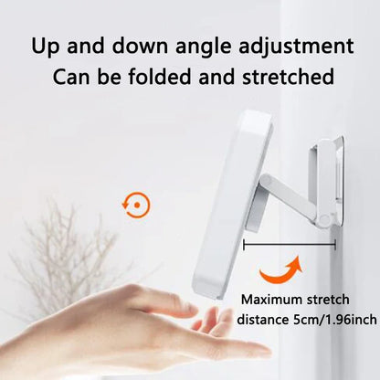 Shower Phone Holder with Speaker - 480 Rotation, Wall Phone Mount for Shower, Waterproof anti Fog Shower Case for 4-7" Phones